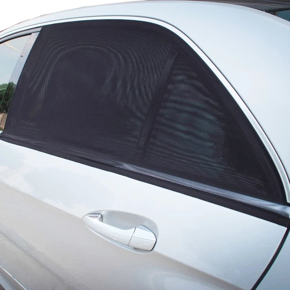 1Pair Car Window Sunshade Mesh Auto Rear Side Window Car Styling