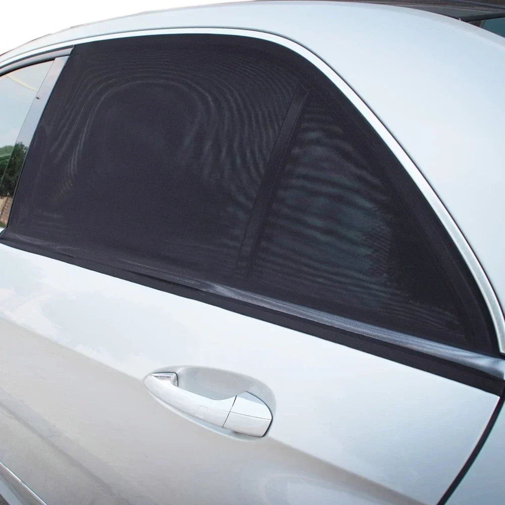 1Pair Car Window Sunshade Mesh Auto Rear Side Window Car Styling
