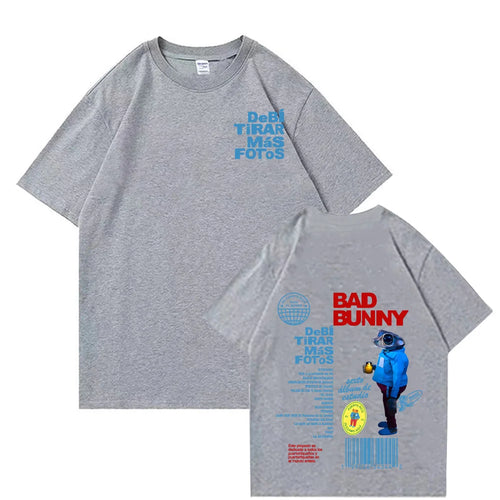 Bad Bunny Debi Tirar Más Fotos T-Shirts Harajuku Unisex Clothes Women