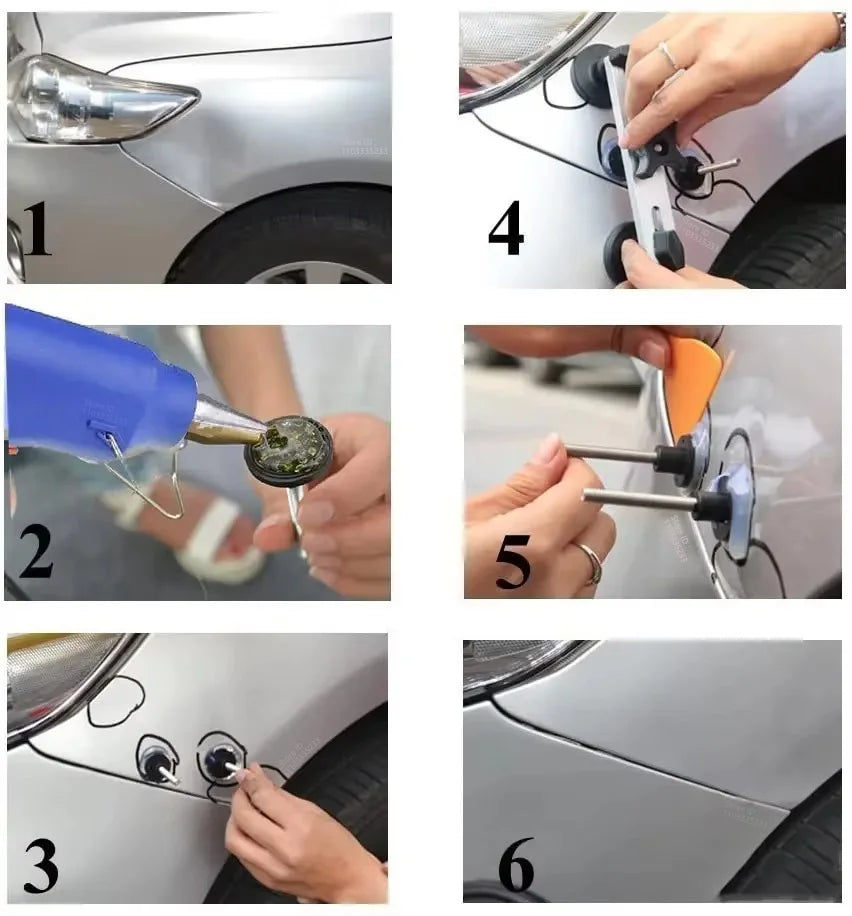 Car Dent Zoposon Repair Tools EU Plug Glue Gun Paintless Dent Repair