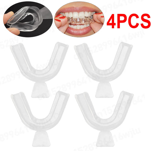 2-8PCS Anti Snoring Bruxism Sleeping Mouth Guard Tray Stop Teeth