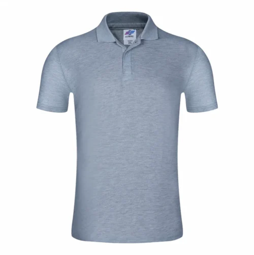 Men's Summer Solid Color Lapel Short-sleeved Casual Daily Outdoor Polo