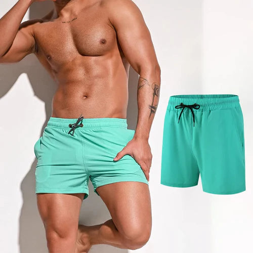 Men Swimming Shorts Summer Trunks Swimwear Quick Dry Board Short Pant