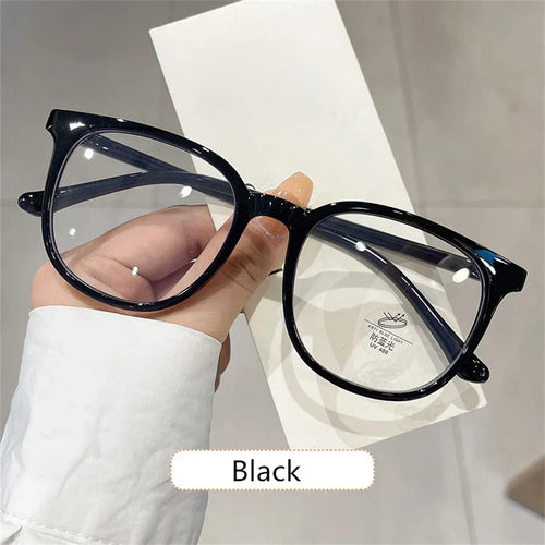 New Retro Ultra-light Glasses Anti-blue Light Flat Glasses Female