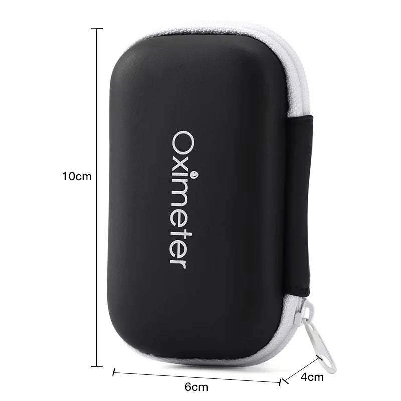 JUSTLANG Storage Bag For Oximeter Finger Pulse Oximeter Pouch Bag