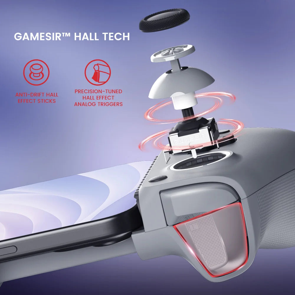 GameSir G8 Galileo Type C Gamepad Mobile Phone Controller with Hall