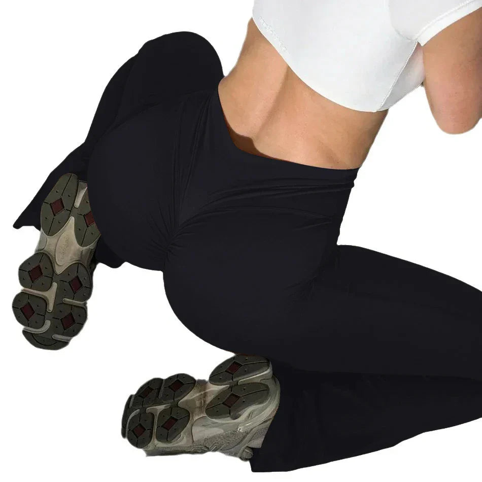 High Waist Workout Yoga Leggings Fitness Butt Lifting Scrunch Butt