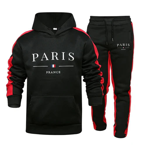 Autumn Winter Men Two Piece Outdoors Mens Tracksuit Set Hot Sale