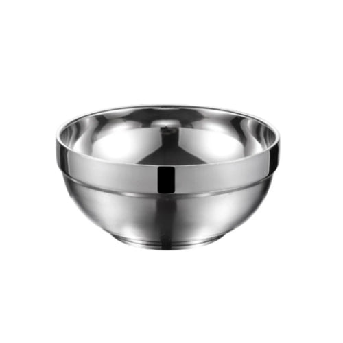 Stainless Steel Bowl Double Layer Thickening Bowl For Family Kitchens