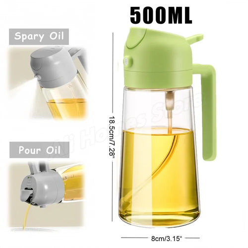 Kitchen Oil Spray Bottle Cooking Olive Oil Sprayer 200/300/500ML