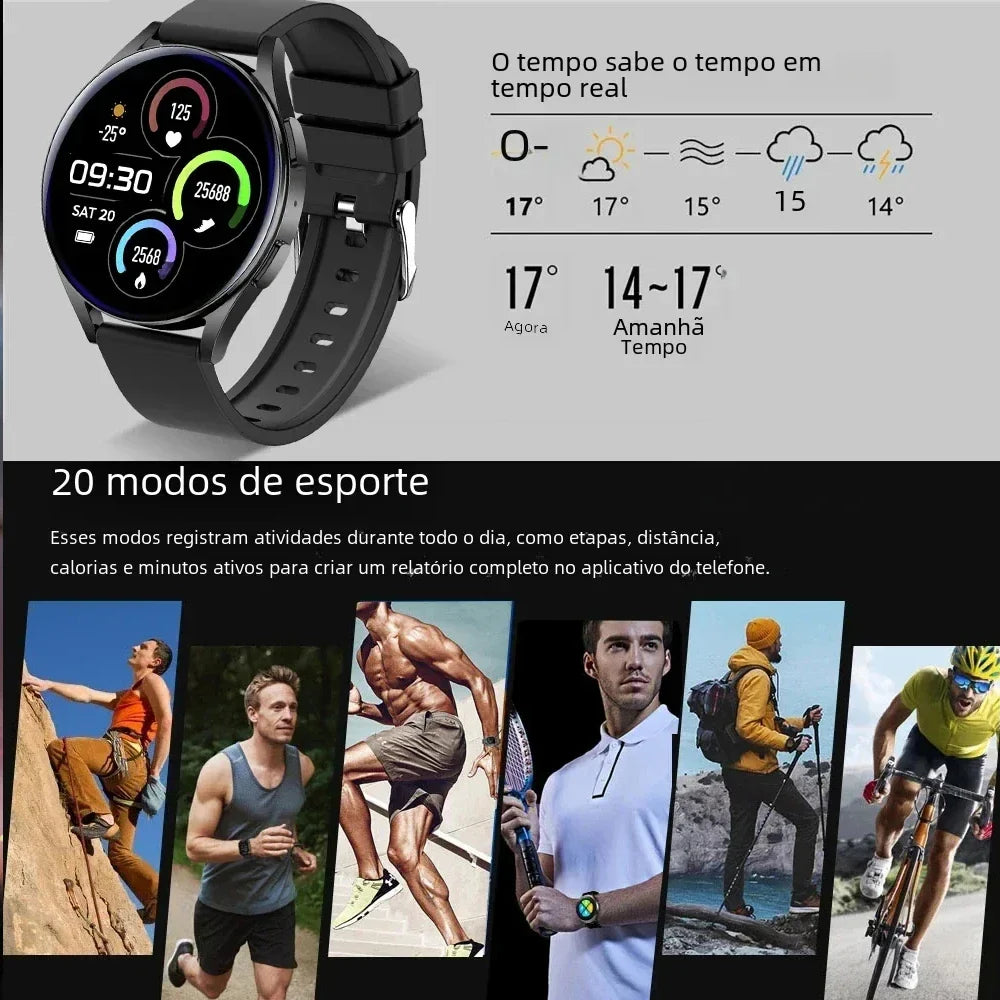 KESHUYOU 2025 New Watch 6 Smart Watch Bluetooth Call Health Monitoring