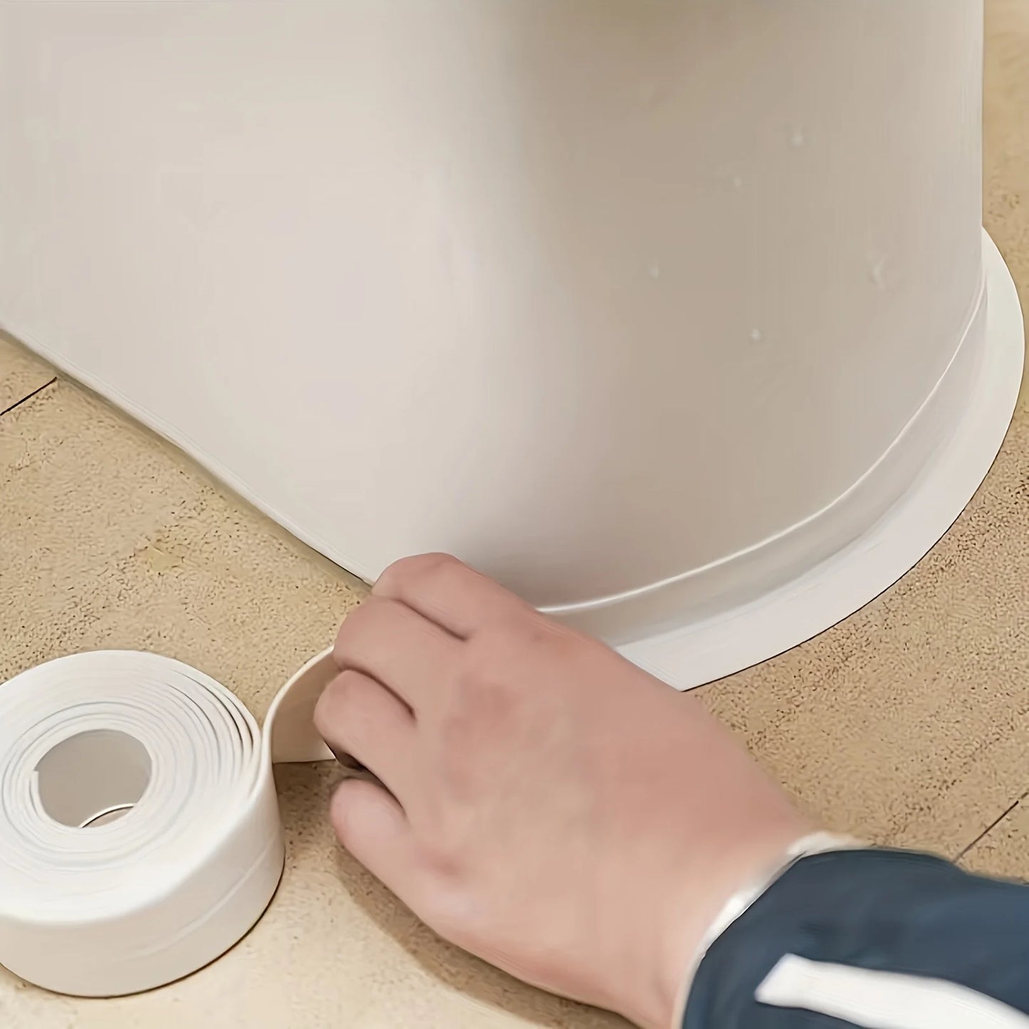 3.2M Self-adhesive Sealing Tape PVC Oil-Proof Kitchen Sink Edge Caulk