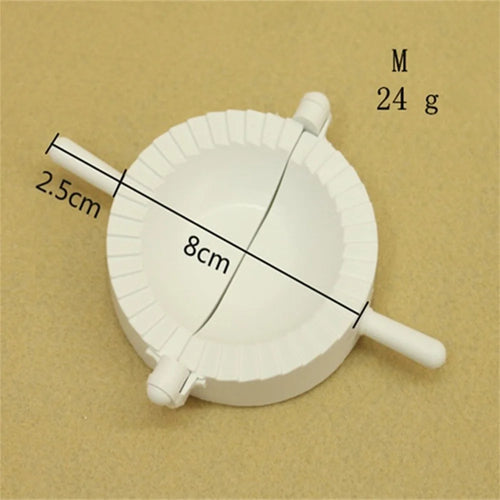 3PCS 7CM/8CM/10CM Kitchen Dumpling Molds Plastic Dough Press Dumpling