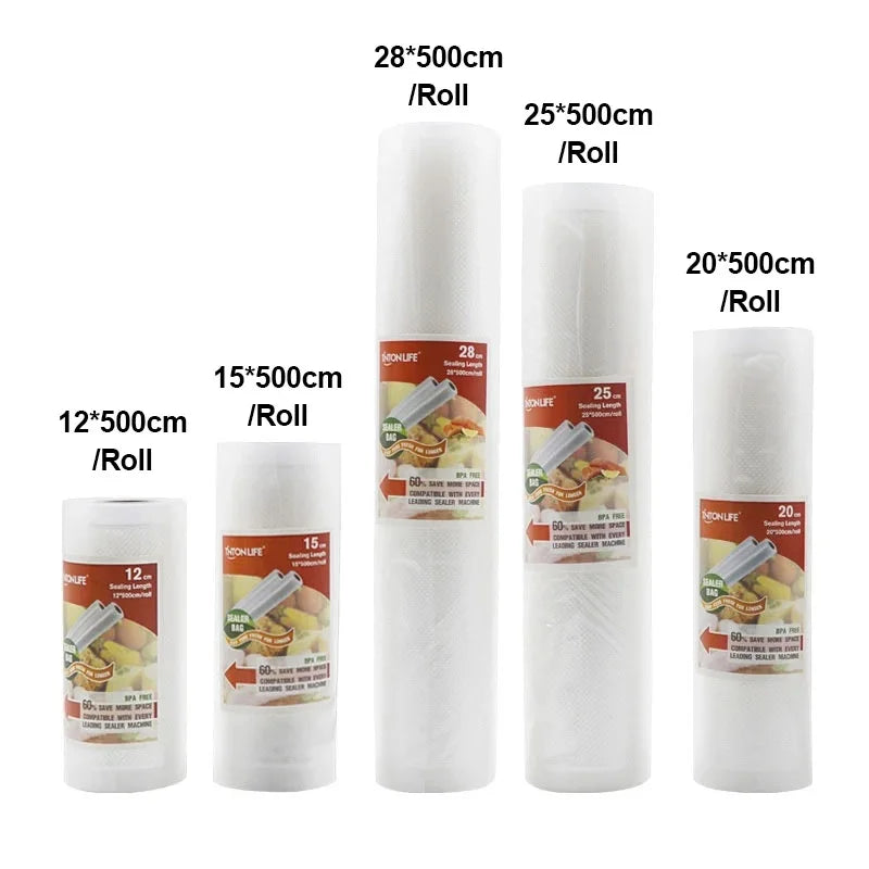 TINTON LIFE Food vacuum sealer Storage saver bags Vacuum Plastic rolls