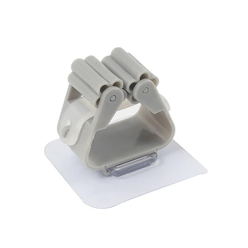 2/4/5/10Pcs Wall Mounted Mop Organizer Holder Adhesive Broom Hanger