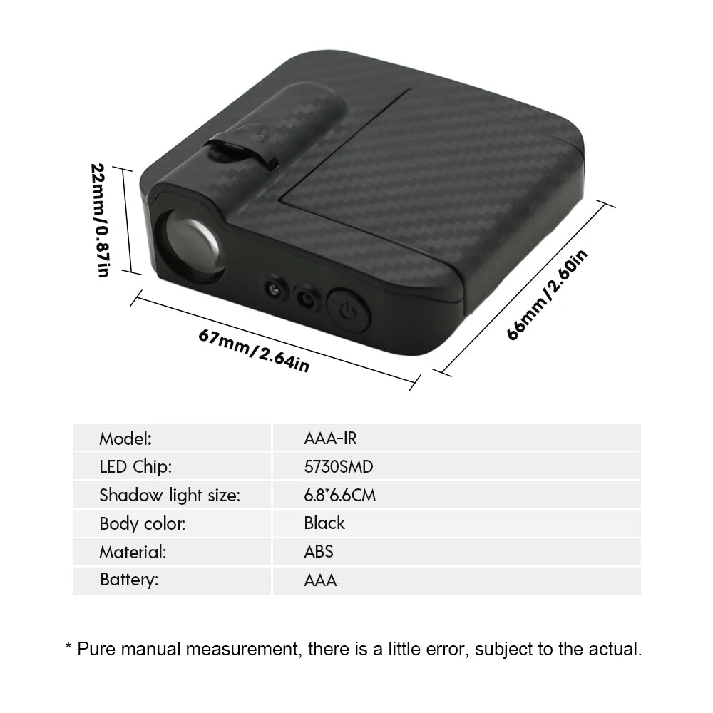 LED automotive universal retrofit welcome lights induction turn on