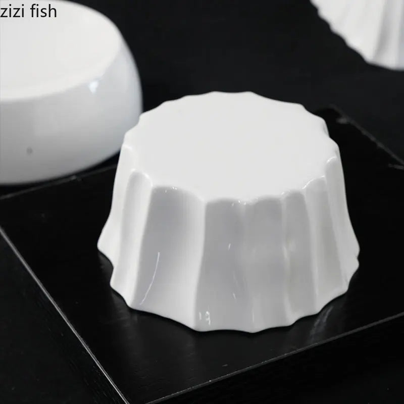 Creative Special-shaped Dessert Plate Restaurant Kitchen Tableware