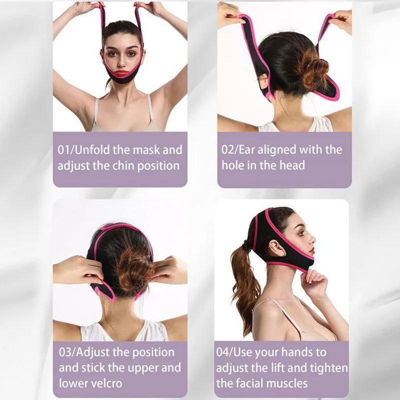 Anti Snoring Belt Triangular Chin Strap Mouth Guard Gifts for Women