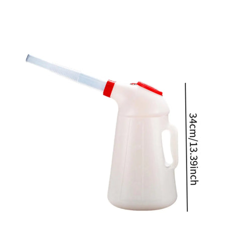 1.2L/2L/3L/4L/5L Oil Measuring Jug petrol can fuel tank with Pouring