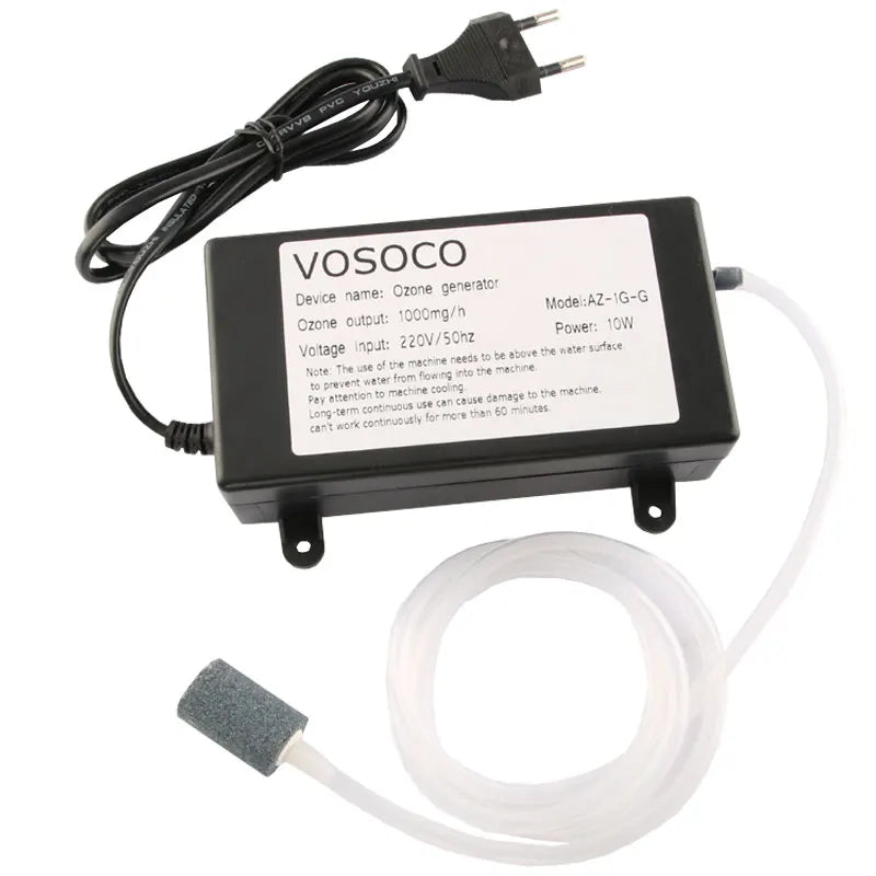 VOSOCO Ozone Generator Ozonizer Water Air Purifier Fruit Vegetable