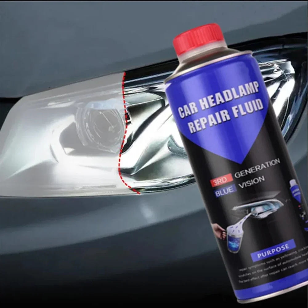 Car Headlight Polish Restoration Kit Automotive Headlight Care Tool