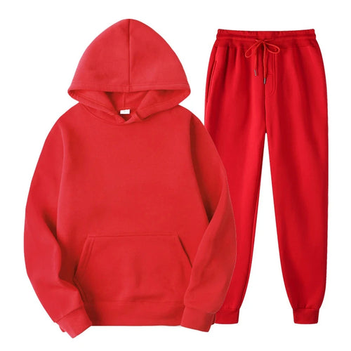2024 Winter Brand Tracksuits Men's sets Long Sleeve Pullover + Jogging