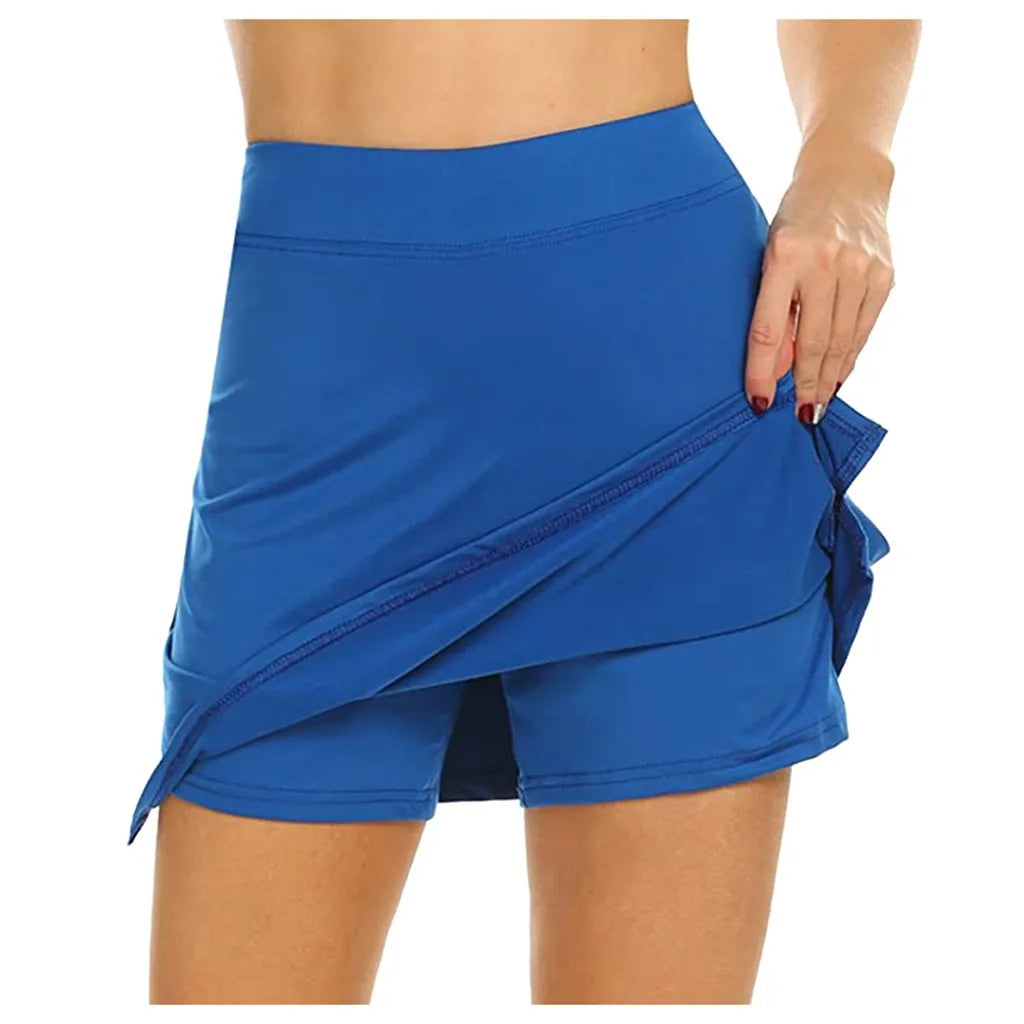 S-4Xl Skirt Ladies Large Size High Waist Slim Slimming Short Skirt