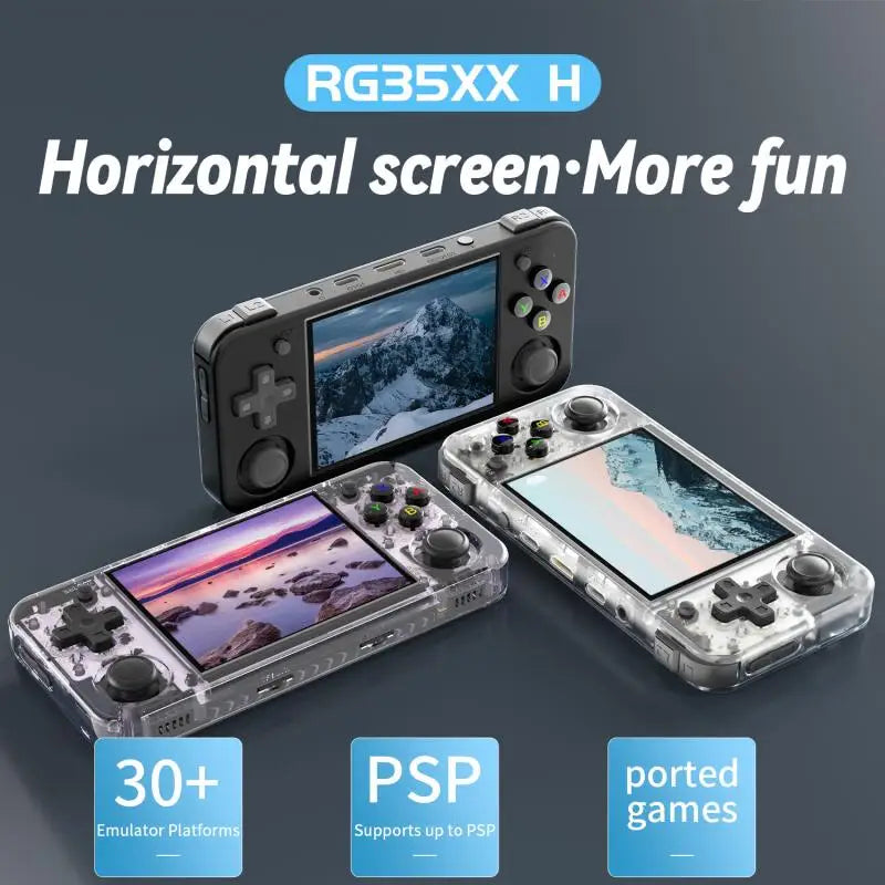 ANBERNIC RG35XX H Handheld Game Console Linux 3.5 inch IPS Screen H700