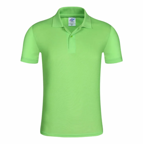 Men's Summer Solid Color Lapel Short-sleeved Casual Daily Outdoor Polo