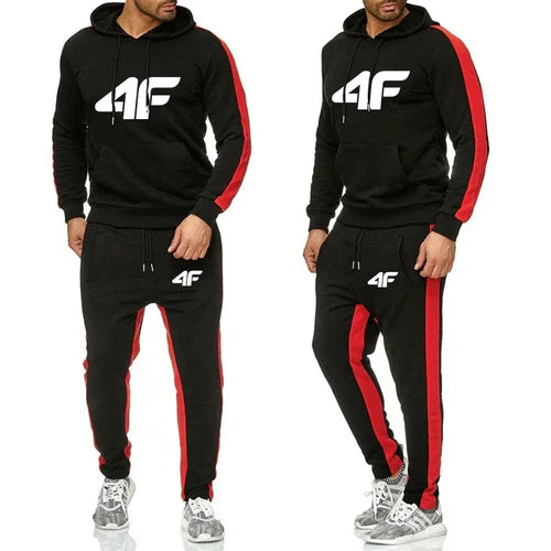 Casual Hot Sales Men Two Piece Outdoors Men's Tracksuit Set and Single