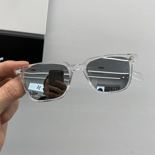 Rectangle Sunglasses Women Men Polygon Vintage Brand Designer Square