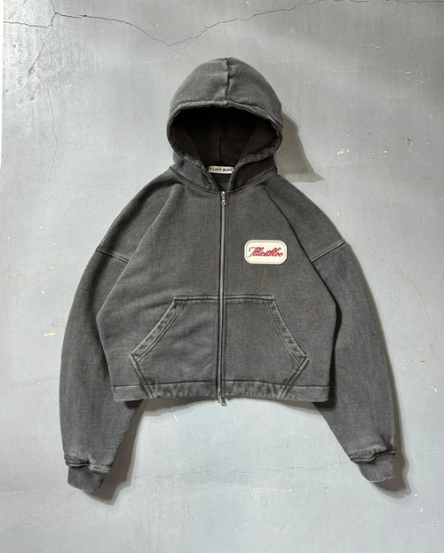 Casual Fashion American Solid Color Cotton Oversized Sweatshirt Men