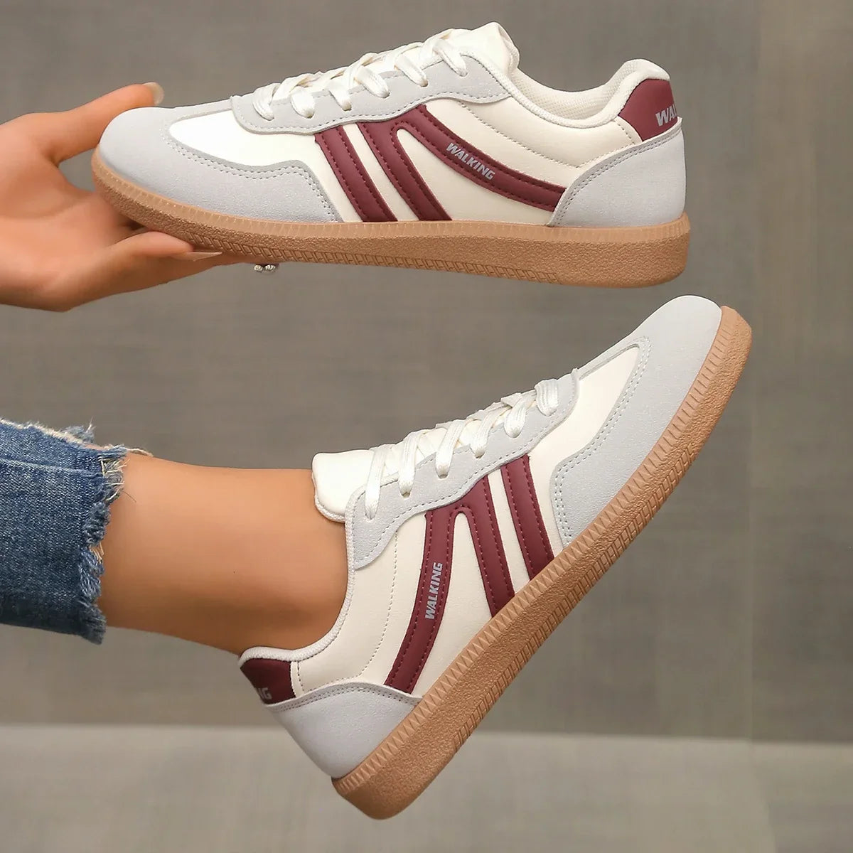 Women Sneakers 2025 Spring New Luxury Flat Loafers Comfortable Slip on