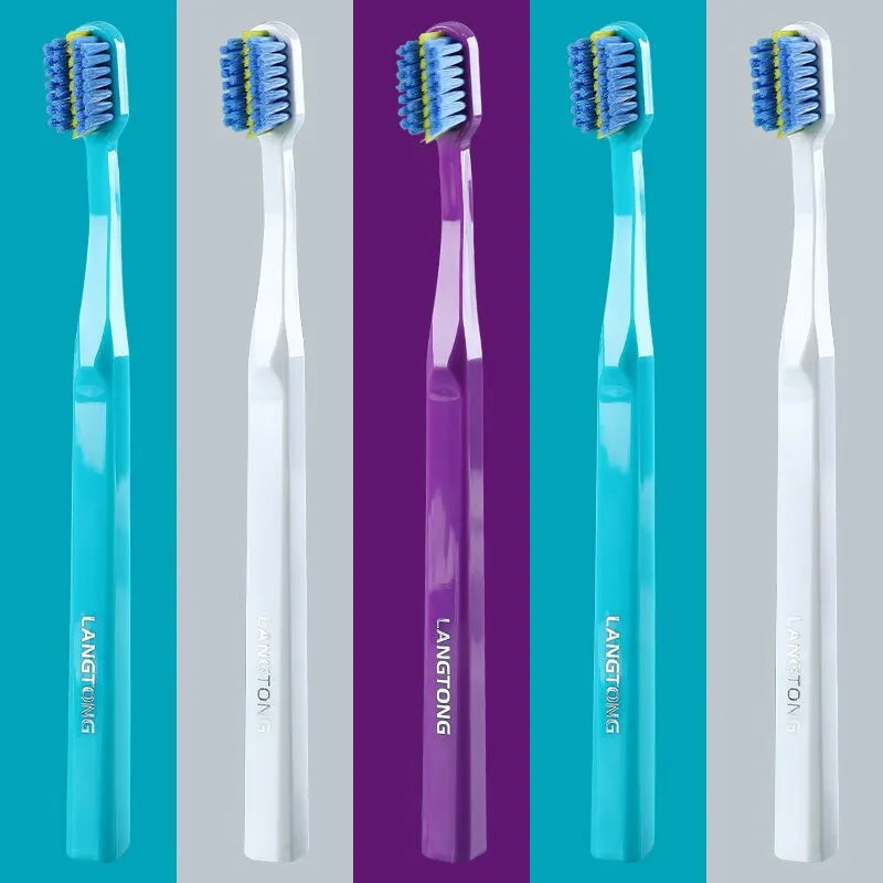 3PC Clean Orthodontic Braces Adult Orthodontic Toothbrushes Dental