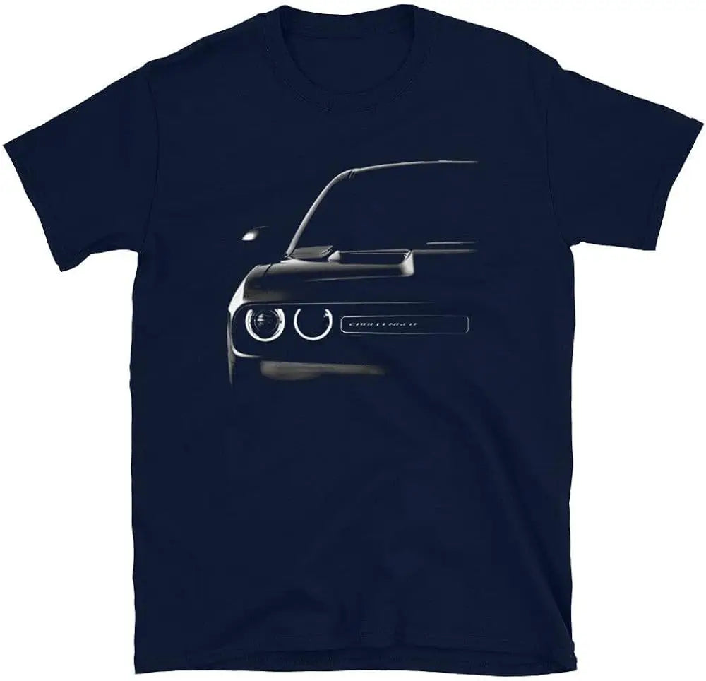 Classic American Challenger Muscle Car Race Car T-Shirt 100% Cotton