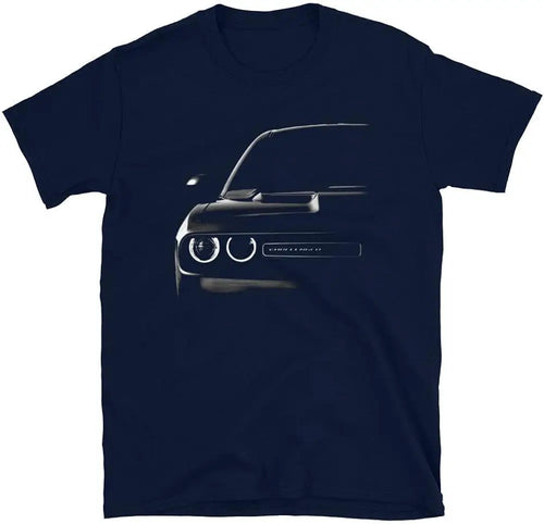 Classic American Challenger Muscle Car Race Car T-Shirt 100% Cotton
