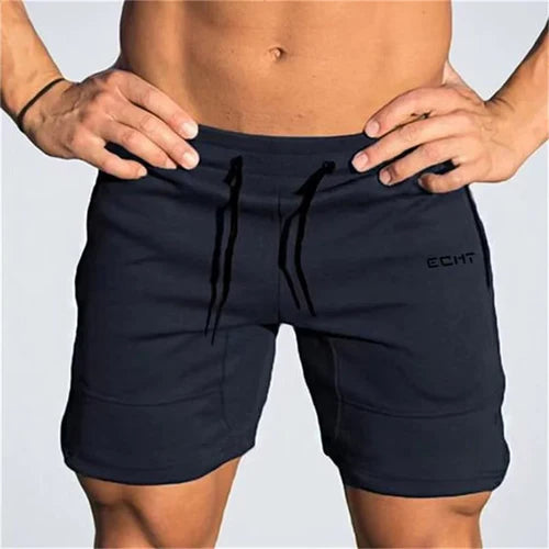 Men's Zip pocket sweatpants Fitness Gyms Shorts Men Summer Running