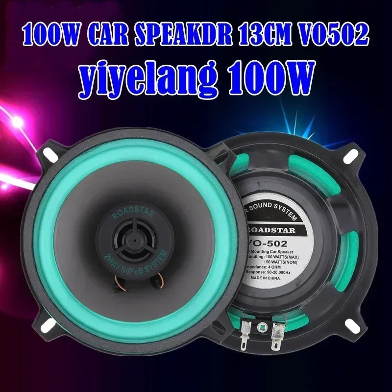 4/5/6.5 Inch Car Speakers Coaxial Subwoofer Universal Automotive Audio