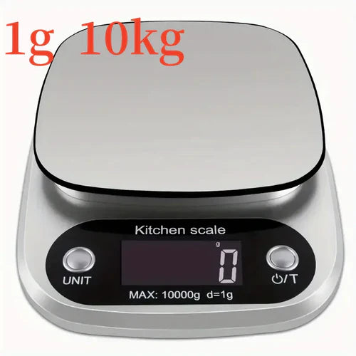 1pc Accurate Digital Kitchen Scale for Cooking and Baking - 22lb