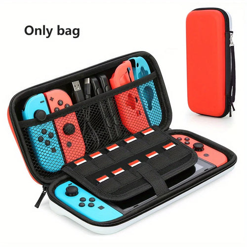 Nintendo Switch Cord Storage Bag Portable Waterproof Hard Case
