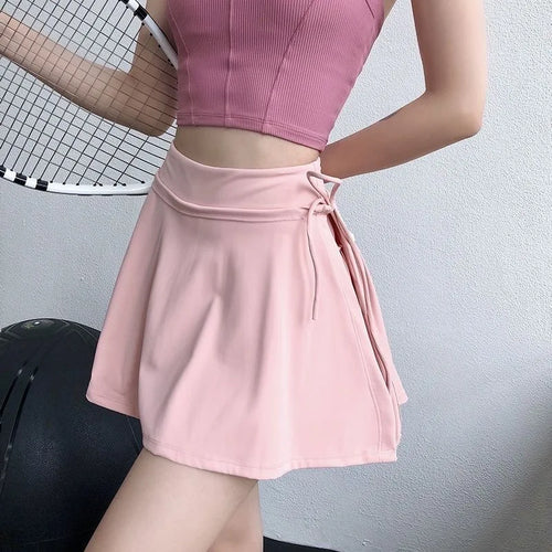 Sports Yoga Skirt Badminton Tennis Skirt Pants Half-body Quick Drying