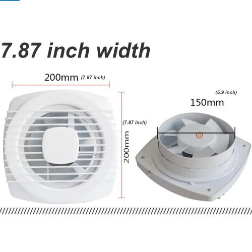 220V 4/6/7inch 110/150/180mm silence Ventilating Strong Exhaust