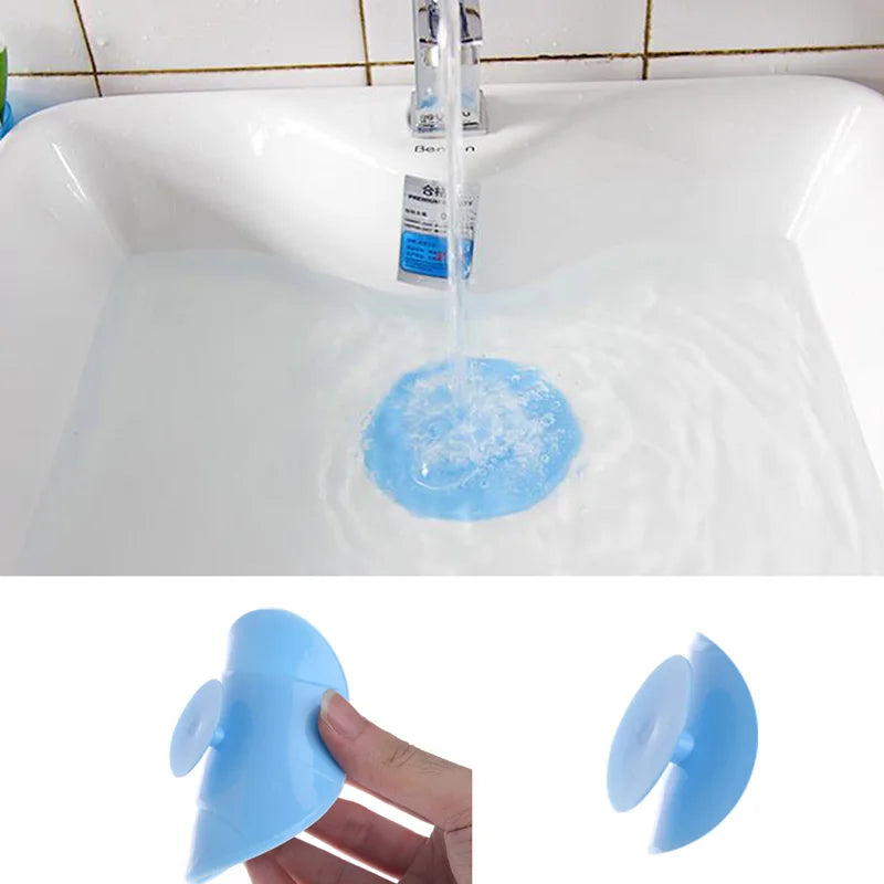 Shower Drain Stopper Floor Drain Rubber Circle Silicone Plug for