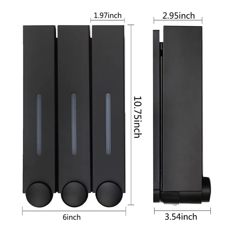 Lamgool 420ML Soap Dispenser Wall Mounted Shower Soap Dispenser Shower