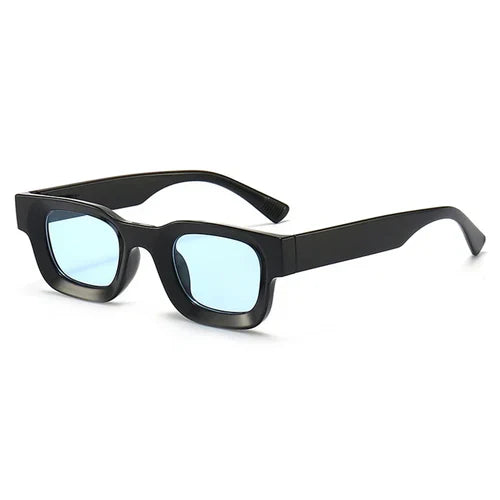 Fashion Summer Retro Punk Rectangle Sunglasses UV400 Sun Shades Men