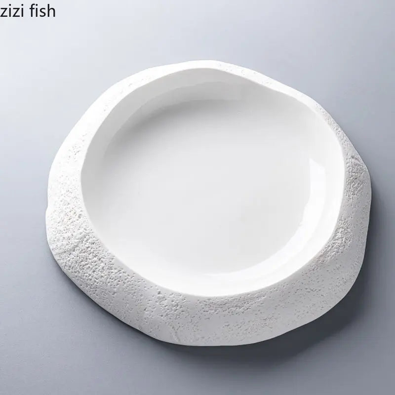 Ceramic Dinner Plate Restaurant Salad Plate Pasta Plates Sushi Dish