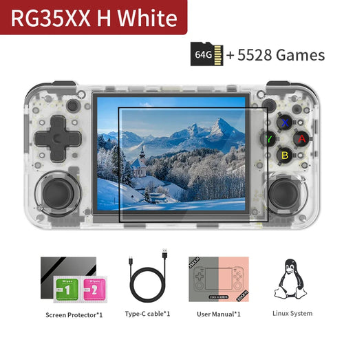 ANBERNIC RG35XX H Handheld Game Console Linux 3.5 inch IPS Screen H700