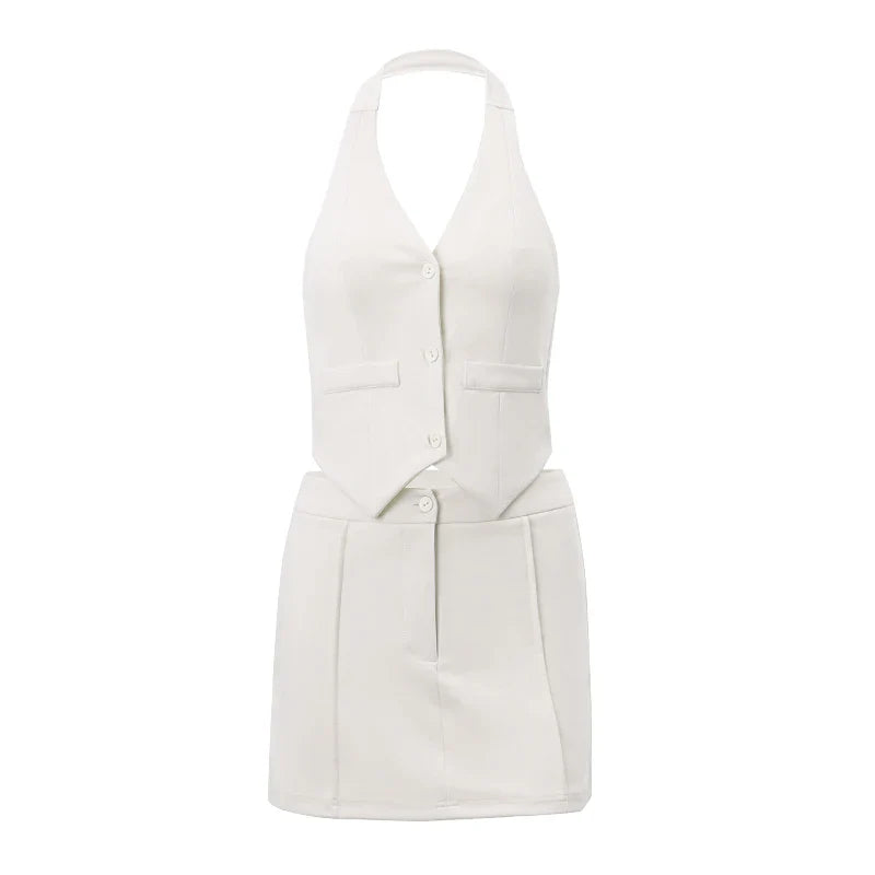Candyhot Fashion Casual V-neck Sleeveless Suit Tank Top With