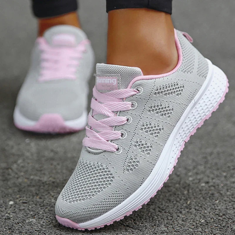 New Sneakers For Women Breathable Fashion Trainers Plus Size Women