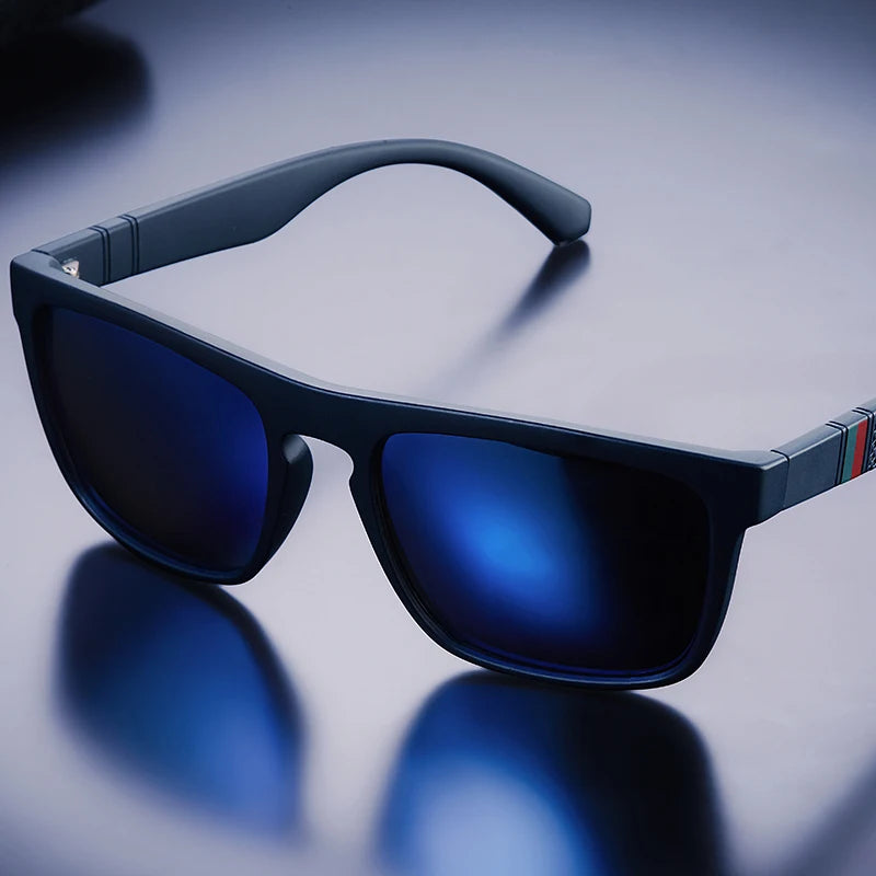 Fashion Square Vintage Polarized Sunglasses Men Women Retro Driving